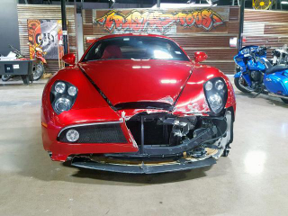 Illustration for article titled Here's The Salvage Alfa Romeo 8C That Should Be Your Next Project Car